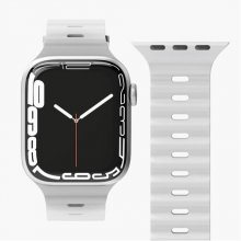 Vonmahlen Vonmählen Wave Band Grey Silicone