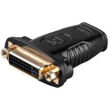 Goobay HDMI/DVI-I Adapter, gold-plated