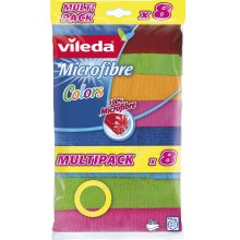 VILEDA Cleaning Cloth Microfibre Colors 8...