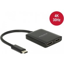 DELOCK USB-C Splitter (DP Alt Mode) > 2xHDMI...