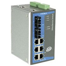 MOXA EDS-505A-T network switch Managed