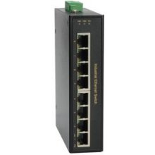 LevelOne 8-Port Fast Ethernet PoE Industrial...