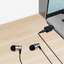 LogiLink USB-C DAC audio adapter with EQ...