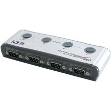 Lindy USB to 4 Port Serial Converter