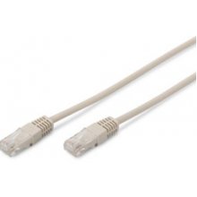 DIGITUS CAT5EU-UTP PAT.CABLE 0.5 M GREY CU...