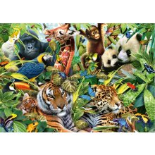 Schmidt Games Jigsaw Puzzle Colorful Animal...
