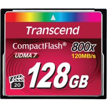 Флешка Transcend Compact Flash 128GB 800x