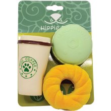 HIPPIE PET Set of toys for dogs COFFEE...