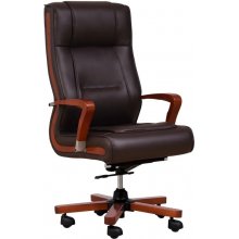 BEMONDI AMBASSADOR brown leather armchair