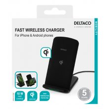 Deltaco wireless quick charger with angled...