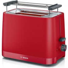 BOSCH TAT3M124 toaster 2 slice(s) 950 W Red