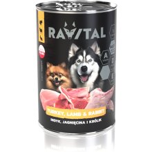Ravital Turkey, Lamb & Rabbit konserv...