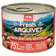 ARQUIVET Fresh Beef Mini Meatballs - wet dog...