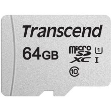 Флешка Transcend microSD Card SDHC 300S 64GB