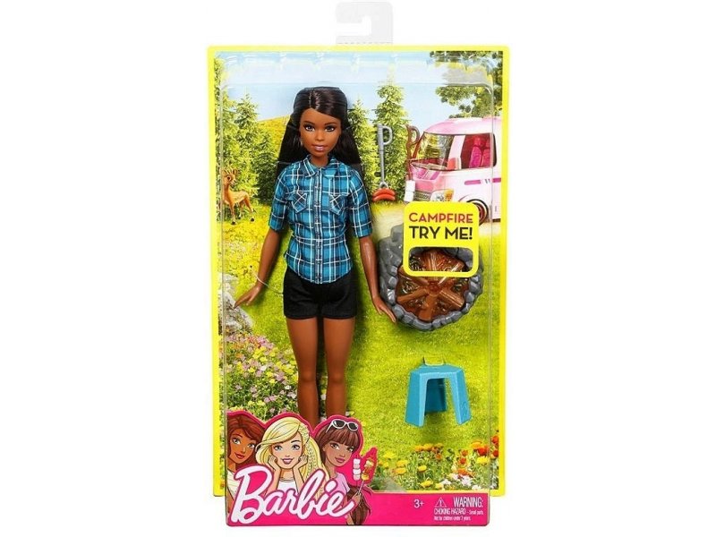 Кукла фан фан. Кукла Barbie у костра, 29 см, fdb45.