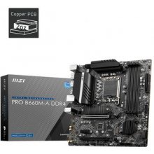 Emaplaat MSI PRO H610M-G DDR4 motherboard...