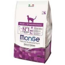 Monge - Cat - Adult - Chicken - 0,4kg (Best...