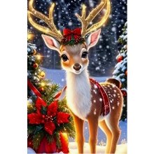 Norimpex Diamond Mosaic - Reindeer with a...