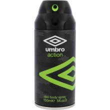 UMBRO Action 150ml - Deodorant for Men Deo...