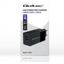 Qoltec 52382 GaN POWER PRO charger | 1xUSB...