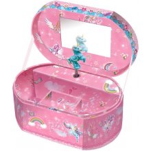 Pulio Pecoware Oval music box - Unicorn