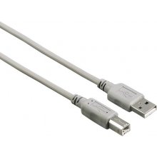 Hama Cable USB A- B,, 3m, black