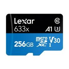 Lexar 633x 256 GB MicroSDXC UHS-I Class 10