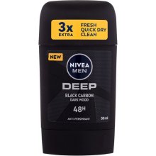 Nivea Men Deep Black Carbon 50ml - 48H...