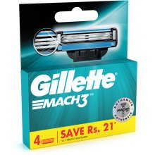 Gillette Mach3 4pc - varuterad