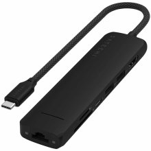 SATECHI 7-in-1 USB-C Slim Multiport Adapter...