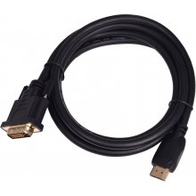 HDMI-DVI Cable 1.8 m. gold platted, DVI 24+1