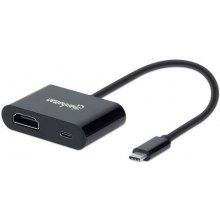 Manhattan USB-C to HDMI and USB-C (inc Power...