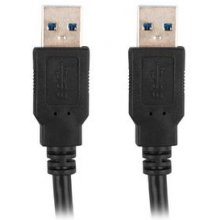 Lanberg CA-USBA-30CU-0018-BK USB cable 1.8 m...