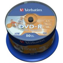 VERBATIM 43533 blank DVD 4.7 GB DVD-R 50...