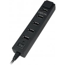Logilink 7-Ports Hub USB 2.0 with on / off...