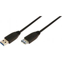 LogiLink USB Kabel A -> A St/Bu 2.00m Verl...