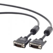 GEMBIRD DVI-D/DVI-D 3m DVI cable Black