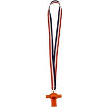 Avento Referee's whistle pealess 75PT Orange