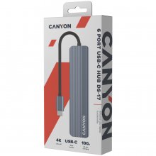 CANYON USB-6-in1 HUB USB-C > HDMI / 2xUSB-A...