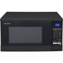 SHARP R670BK, microwave (black)