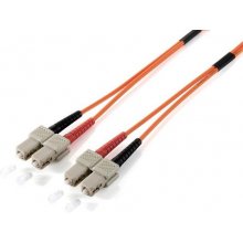 Equip SC/SC Fiber Optic Patch Cable, OS2, 1m