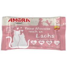 AMORA Feine Mousse - lõhepasteet kassile...