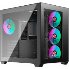 RAIJINTEK PAEAN C7 TG4, tower case (black)