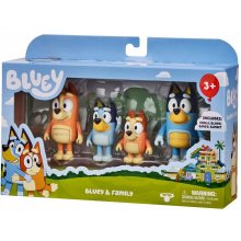 Tm Toys Figures set Bluey 4-pak Family