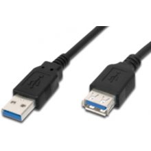M-CAB 3M USB 3.0 CABLE A-A /M-F BK