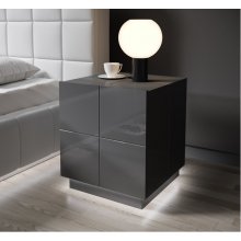 Cama MEBLE Cama REJA bedside table lighting...