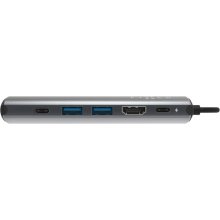 Fixed | 6-port USB-C HUB Pro for laptops and...