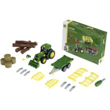 KLEIN John Deere tractor for turning with 2...