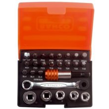 BAHCO Bit set with bits, sockets...
