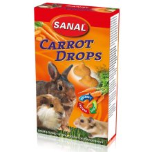 Sanal RODENTS Морковные дропсы 45г